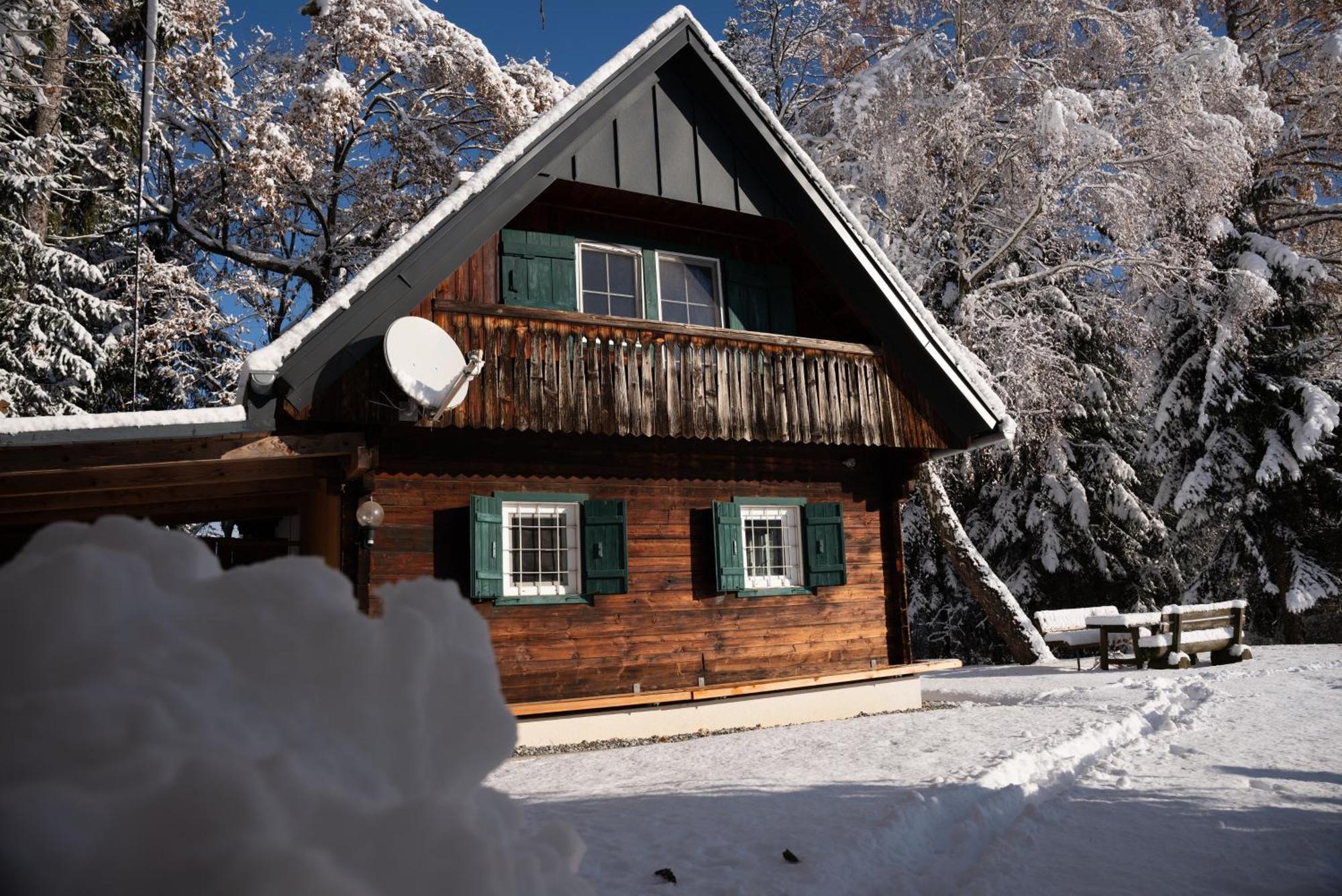 Gregor'S Ferienhaus Im Wald Edelschrott Extérieur photo